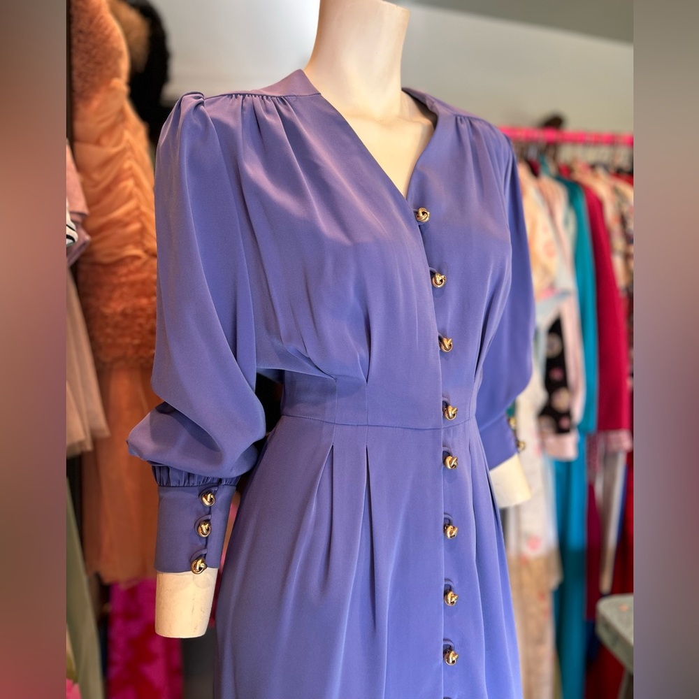 Vintage Periwinkle Dress